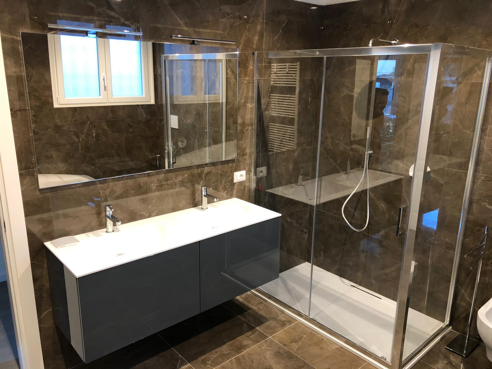 soluzione per trasformazione vasca da bagno in cabine doccia Bologna Croce del Biacco